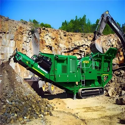 Mobilna drobilica vapnenca